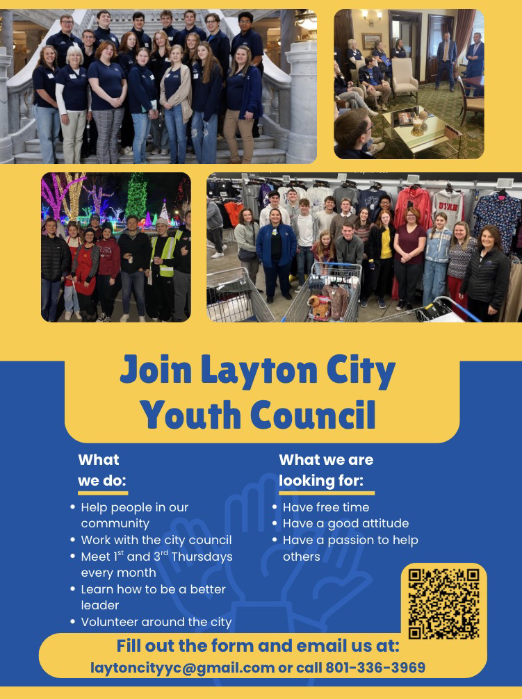Join Layton City Youth Council