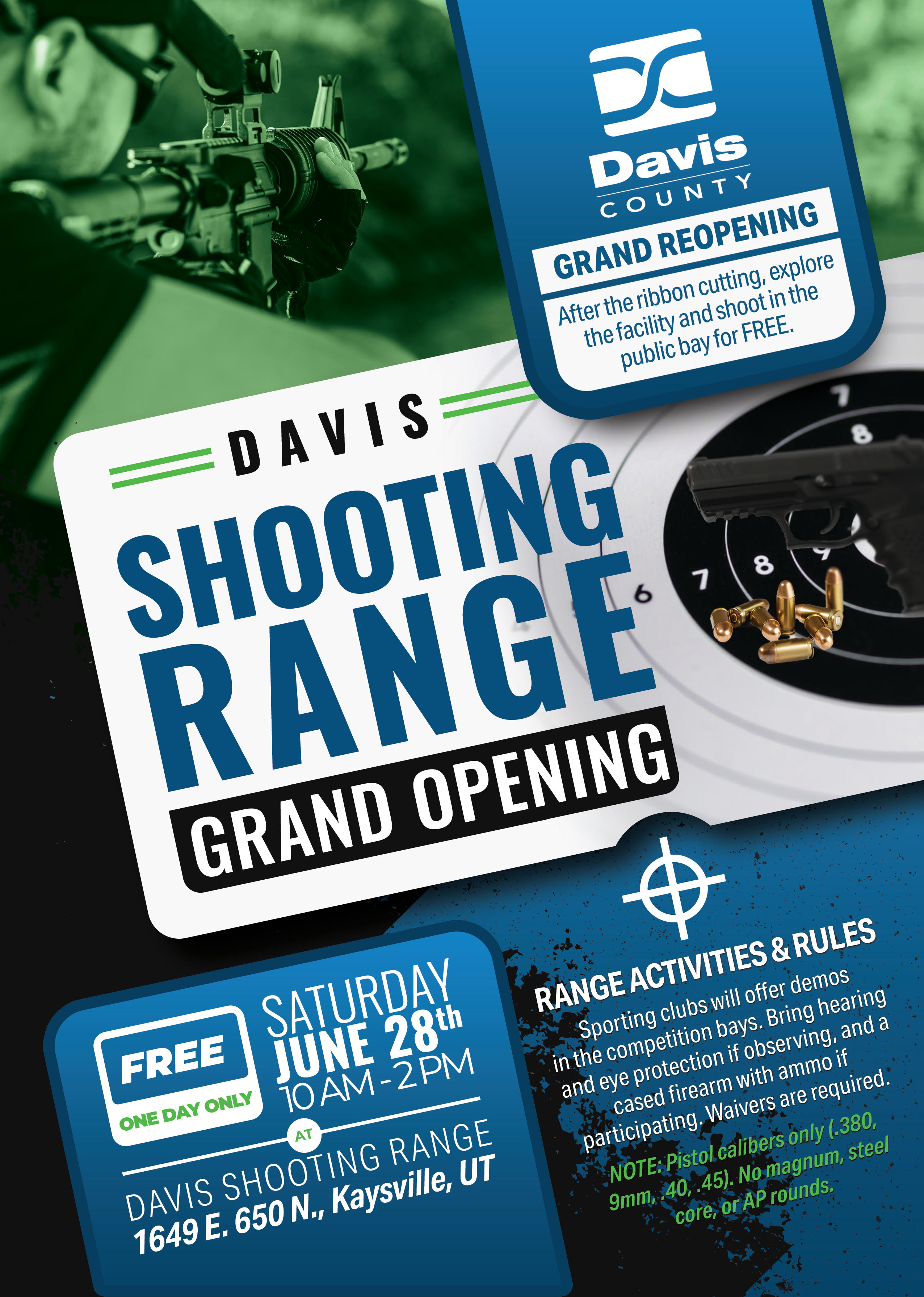 Davis Shooting Range Grand Opening